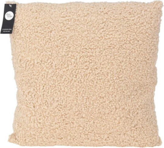 Koopman Sofa Cushion Velvet Beige 45x45cm