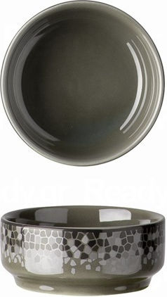 Lukanda Serving Bowl Round Made of Porcelain with Diameter 6.5cm