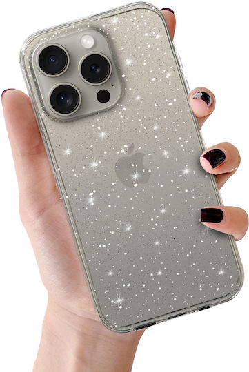 Silver Star Back Cover Σιλικόνης Ασημί (iPhone 16 Pro)