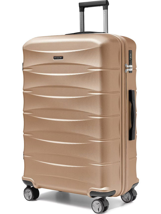 Puccini Cairo Reisekoffer Hartschalen Gold mit ...