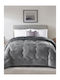Madi Κουβερτοπάπλωμα Ημίδιπλο 180x240εκ. Nivoro Anthracite