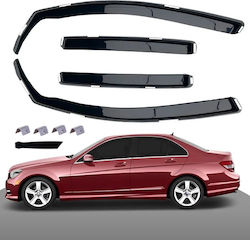 Σετ Ανεμοθραύστες Μπροστινοί και Πίσω για Mercedes-Benz C Class 4τμχ VETRBR0022
