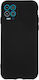 Edge S Umschlag Rückseite Silikon Schwarz (Motorola Moto G100)