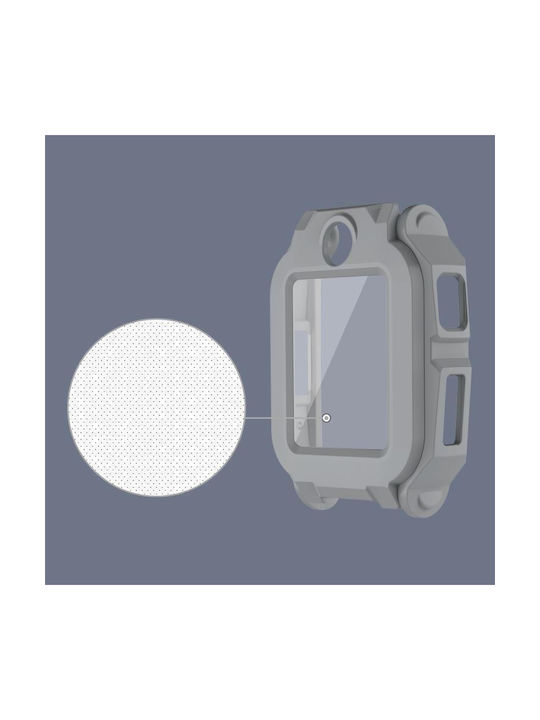 Watch Plastic Case in Gray color for Imoo Watch Phone Z6, Z6A, Z6 Pro