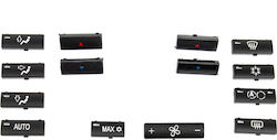 Repair Kit Air Conditioning Heating Buttons Bmw 5 Series E39 X5 E53 Repair Kit Air Conditioning Heating Buttons Bmw 5 Series E39 X5 E53