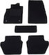 Car Mats Carpet Medium Quality Black Compatible Ford Puma Model 2019-Present 5 Pieces