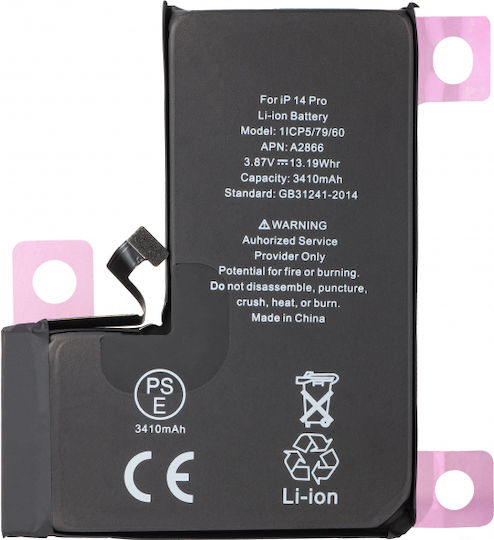 Diagnostic High Capacity Kompatibler Ersatzakku 3400mAh für Apple iPhone 14 Pro