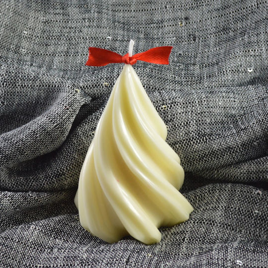 Drehbares Weihnachtsdekorationen mit Bäumen Gingerbread Karamell Mousse