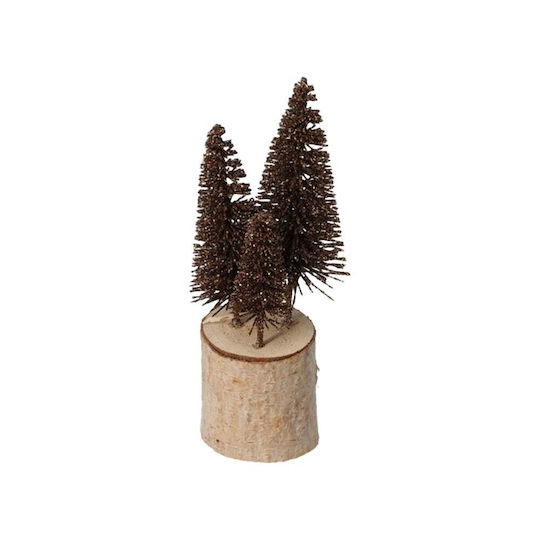 Brown Wooden Christmas Decorative Tree