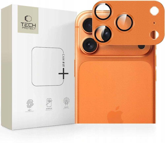 Tech-Protect Camfull Fit+ Handy-Kameraschutz Membrane Orange Für iPhone 17 Pro