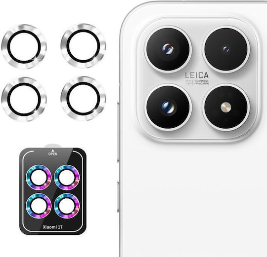 Enkay Hat-prince Camera Protection Tempered Glass Silver for the Xiaomi 17