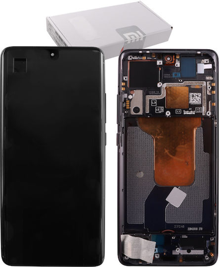 Xiaomi Screen with Touch Mechanism and Frame for Xiaomi 12, 12S, 12X 5G (Black)