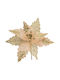 Flower Branch 23550 32cm Gold