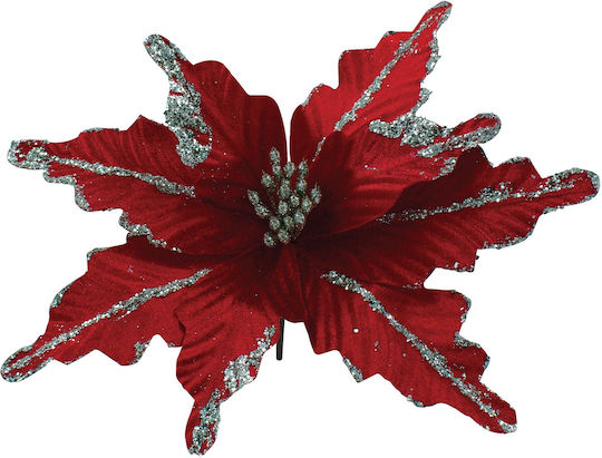 Flower Branch 224155 30cm Red