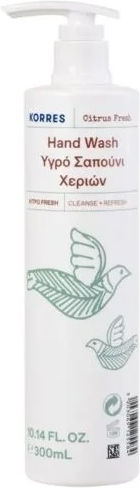 Korres Υγρό Σαπούνι Χεριών Ξενοδοχείου 300ml σε Συσκευασία 6τμχ