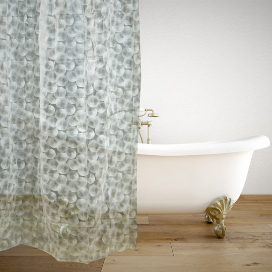 San Lorentzo Peva Душ завеса 180x180см Clear Dots