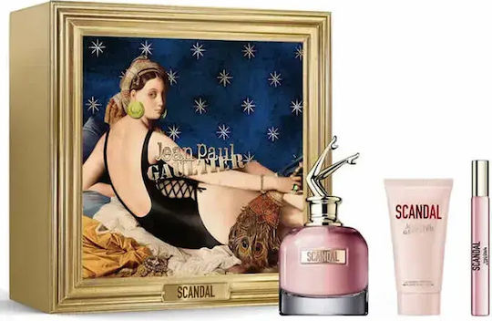 Jean Paul Gaultier Scandal Women's Set with Body Lotion 3pcs
