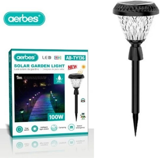 Aerbes Solar Light 100W RGB with Photocell 18cmx17cmx20cmcm