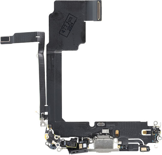 Калодиотайна Порт за Зареждане Natural Titanium iPhone 15 Pro Max