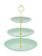 Plastic Platou pentru aperitive Verde 1buc