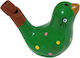 Clay Water Whistle Green Bird-Lalitsa