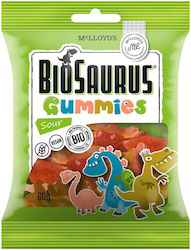 Mclloyds Biosaurus Sour Vegan Jellies 80g