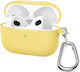 Hülle Silikon in Gelb Farbe für Apple AirPods 3