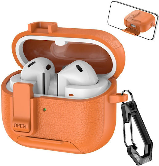 Husă în culoarea Portocaliu pentru Galaxy Buds3