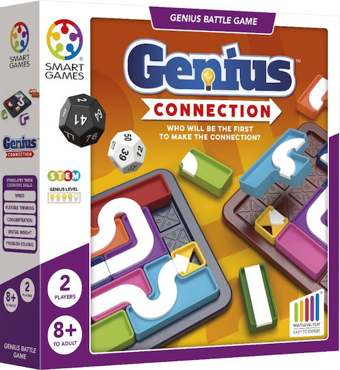 Board Game Genius Connection for 2 Players 8+ Years Old Smart