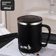 ShuShu Pahar Termos Oțel inoxidabil / Plastic 480ml Black