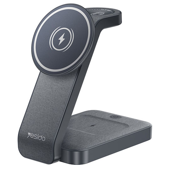 Yesido Magsafe Ladegerät 15W Gray (DS26)