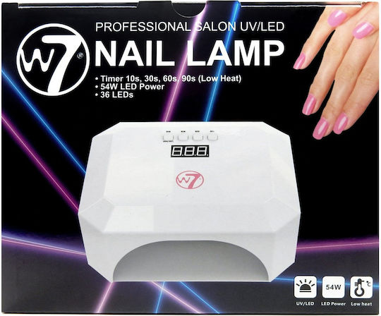 W7 Cosmetics Φουρνάκι Νυχιών UV / LED 6W Λευκό