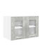 Cabinet Wall Gray 60x31x40cm