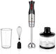 Rohnson Handmixer mit Inox-Stab 1000W Grau