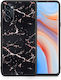 Marble Black Rosegold Oppo Reno4 Pro 5g Θήκη