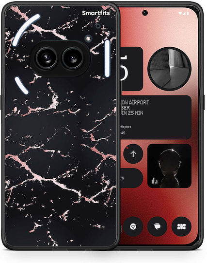 Marble Black Rosegold Nothing Phone 2a Θήκη