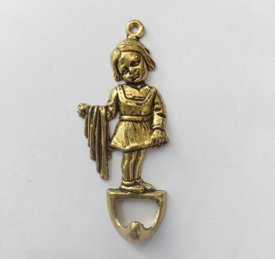 Wandhalterung Metall Gold
