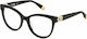 Furla Vfu864s 700s 53 Black Eyeglass Frames