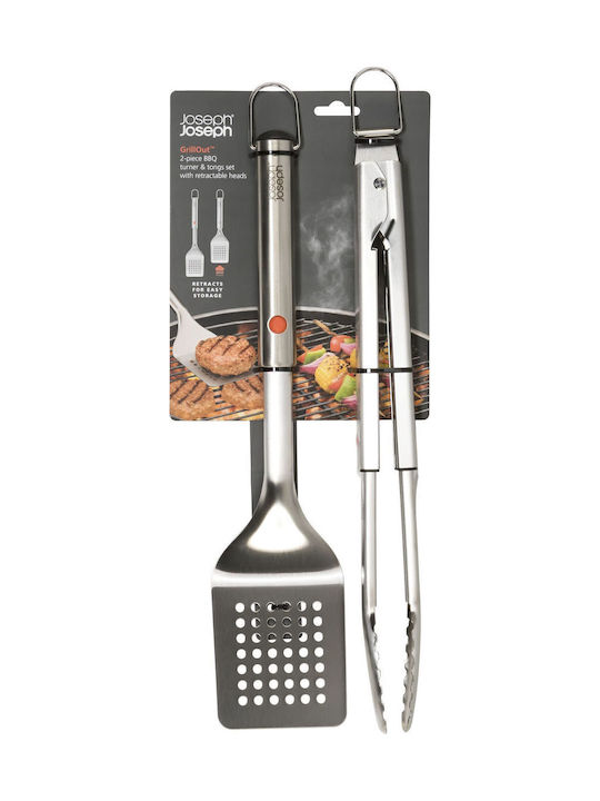 Joseph Joseph Grillout Set Extensibil de 2 Unelte pentru Grătar