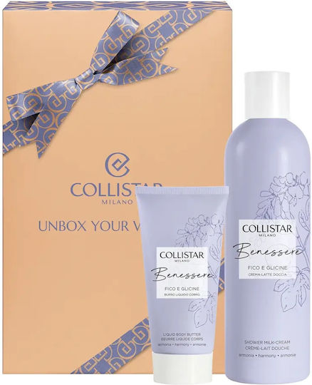 Collistar Benessere Fig And Wisteria Set Σετ Περιποίησης για Ενυδάτωση 2τμχ