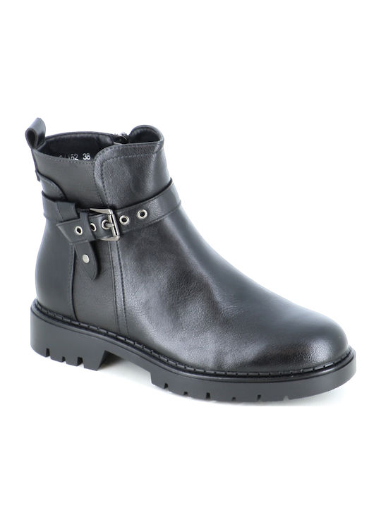 Stiefeletten Damen Schwarz
