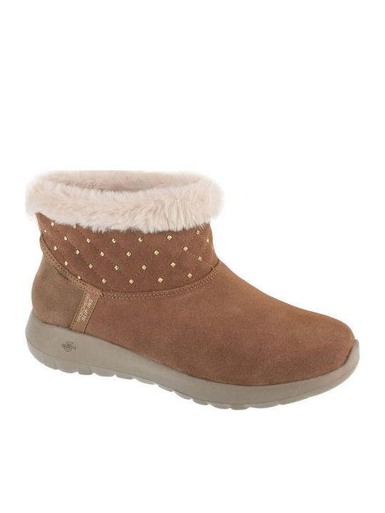 Skechers Joy Cozy Women's Ankle Boots Brown