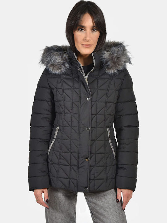 Castor Women's Lifestyle Jacket for Winter Black