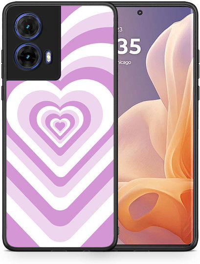 Lilac Hearts Motorola Moto G85 Case