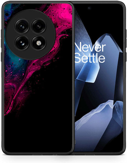 Watercolor Pink Black OnePlus 13 Case