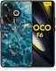 Marble Blue Xiaomi Poco F6 Mobile Phone Case
