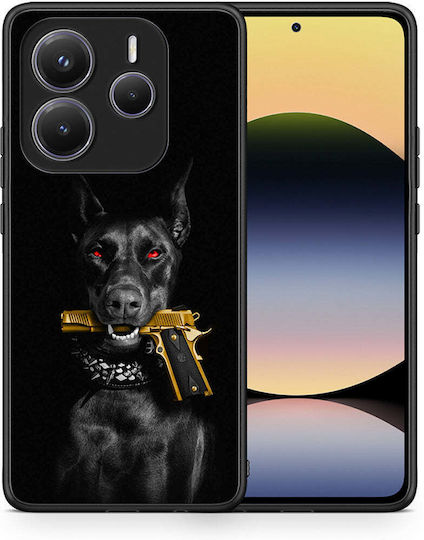 Goldene Gun Xiaomi Redmi Note 14 5G Handyhülle