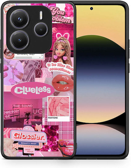 Pink Love Xiaomi Redmi Note 14 5G Mobile Phone Case
