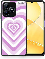 Lilac Hearts Realme Note 50 Θήκη