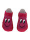 Woolen Winter Women's Slippers Pink